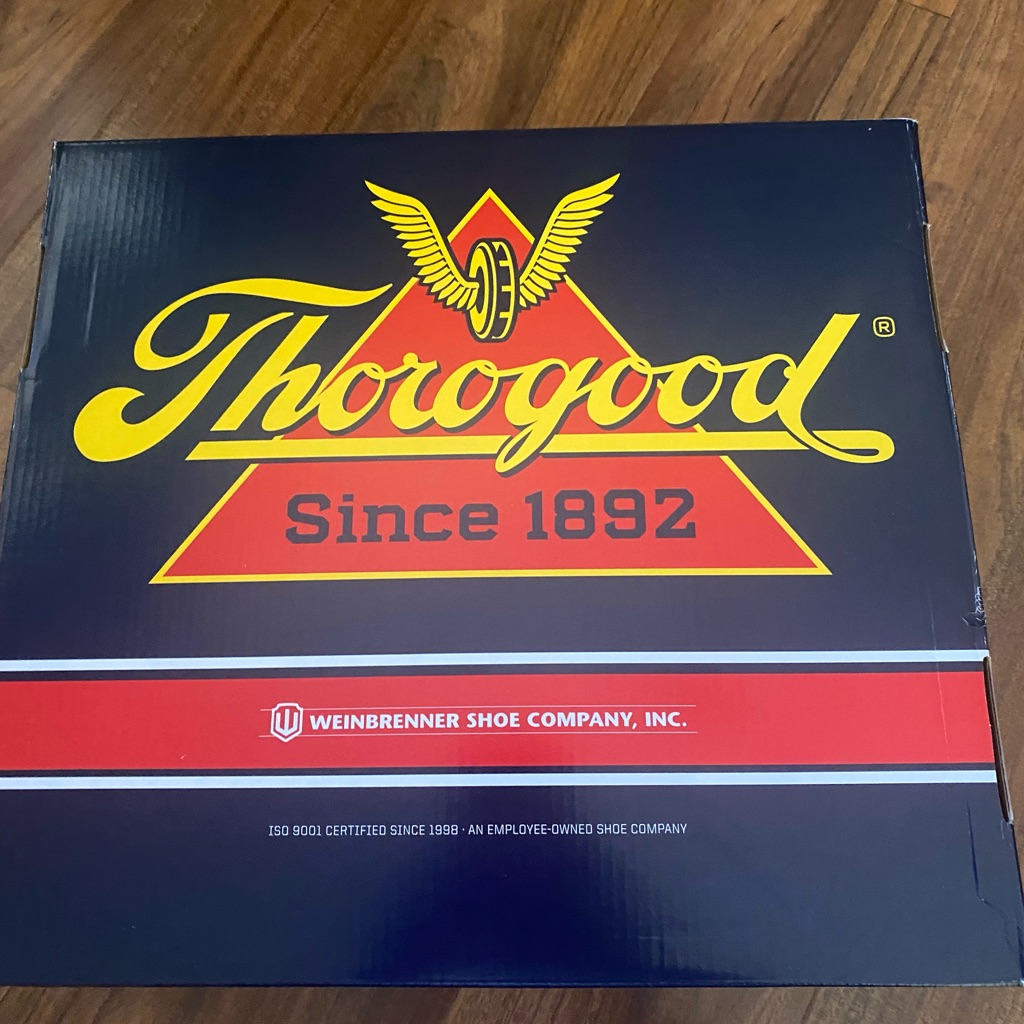 Thorogood 804-3800 Men’s 8” Moc Toe Boots Steel Toe And Waterproof